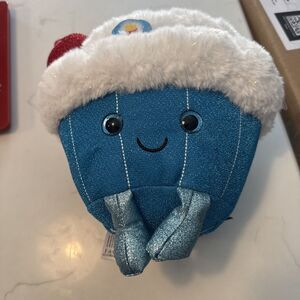 FAO Schwarz 11" Glow Brights Plush - Cupcake Design with Lights/Sound New